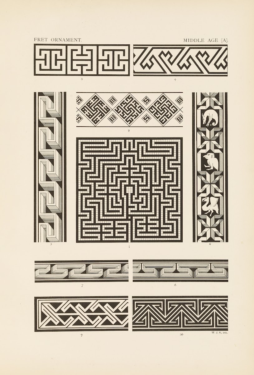 Outlines of ornament in the leading styles Pl03 1881