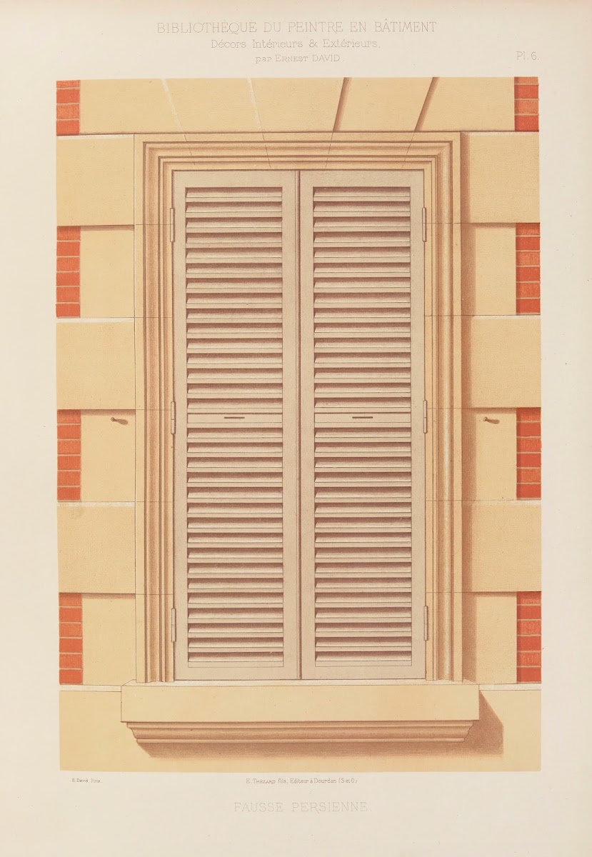 Décors Intérieurs et Extérieurs Pl06 1890 1891