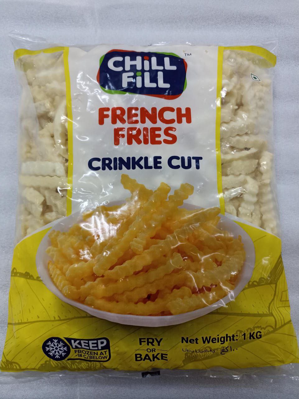 Chill Fill French Fries Crinkle Cut