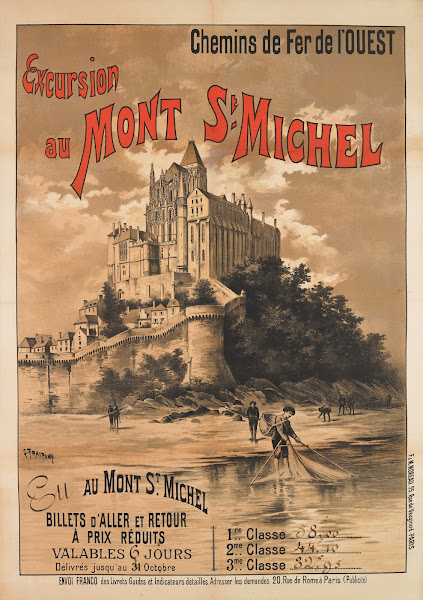 Excursion au Mont St Michel 1895