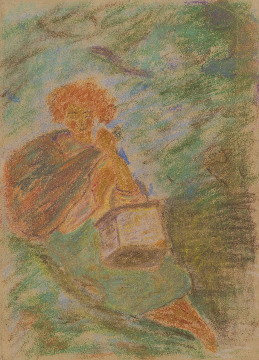 Resting Woman with a Basket 19351944