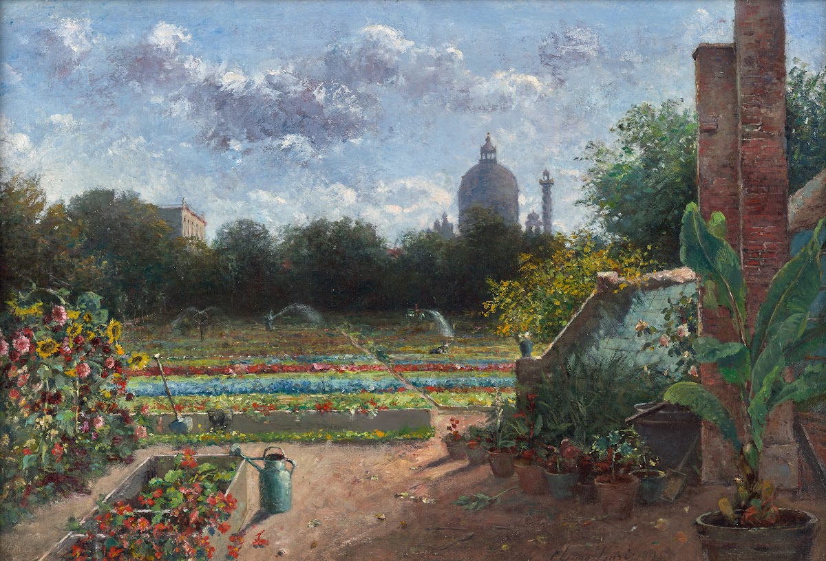 Der Botanische Garten In Wien 1891