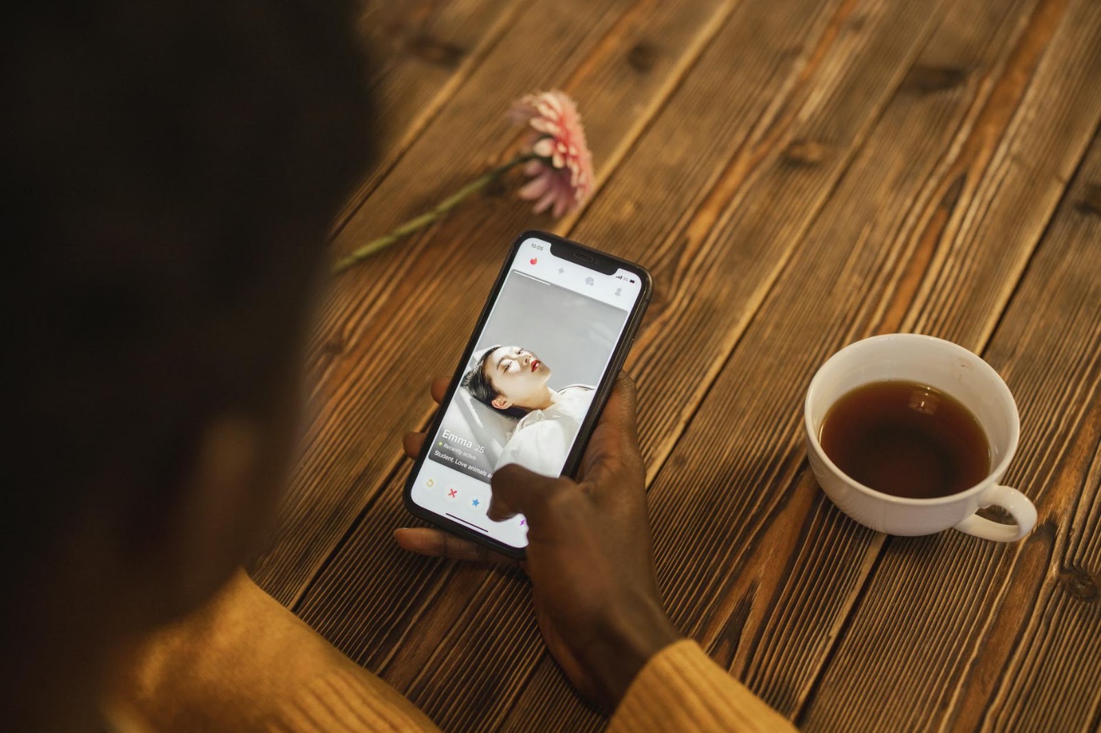 Authentic human connection beyond AI dating apps in a social environment.