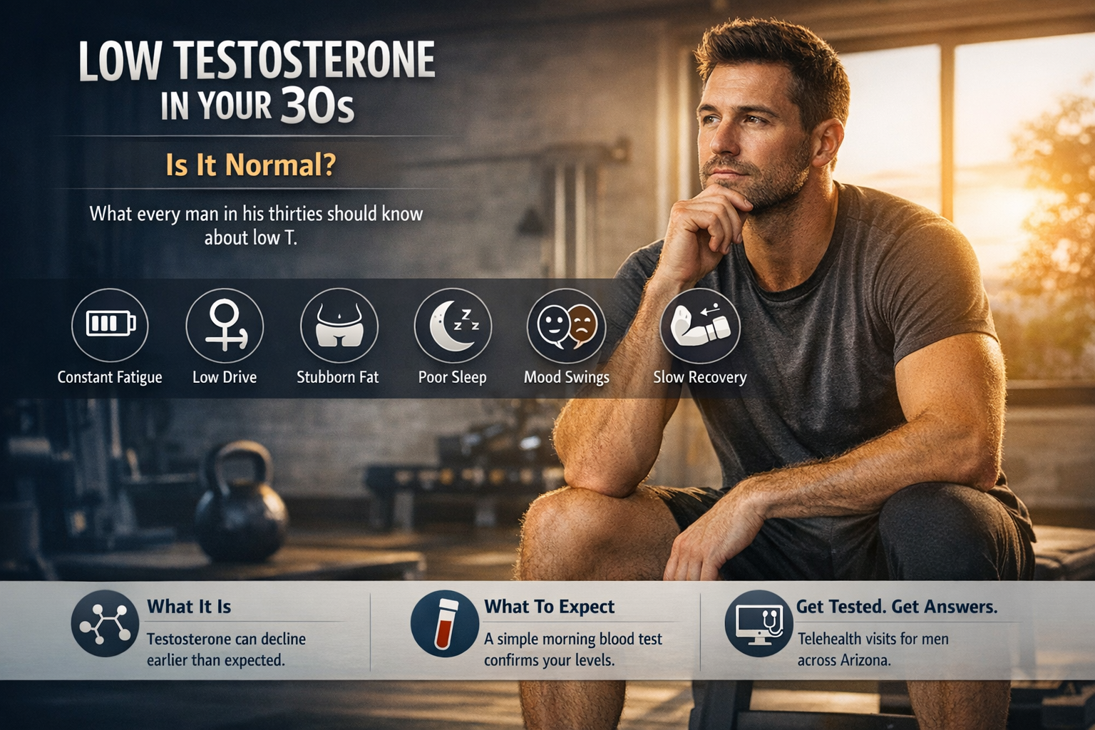 Low Testosterone in Your 30s: Is It Normal? What to Know