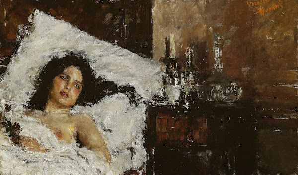 Resting c 1887