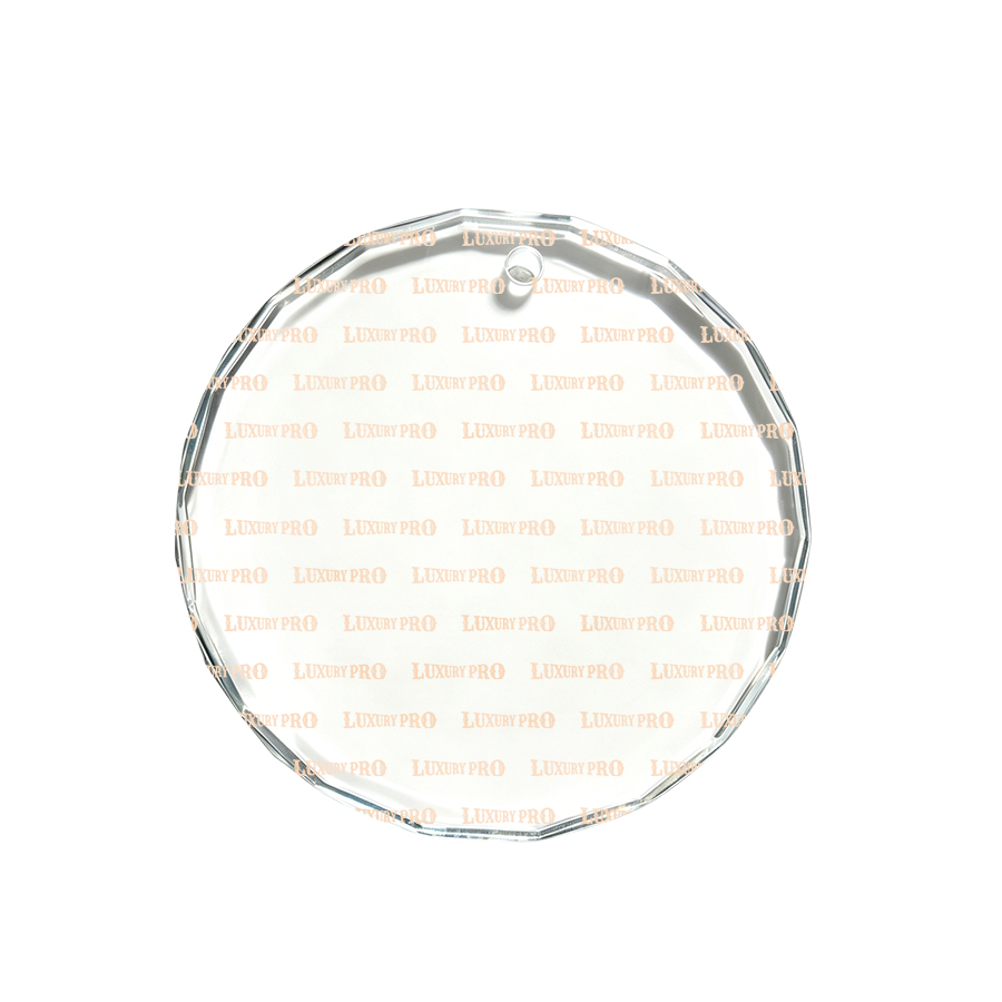 Round glass ornaments