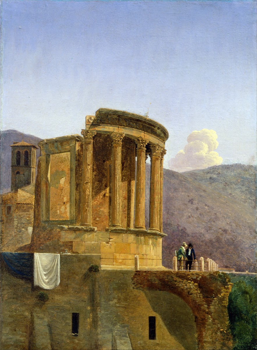 The Temple Of Vesta At Tivoli 1806 1816