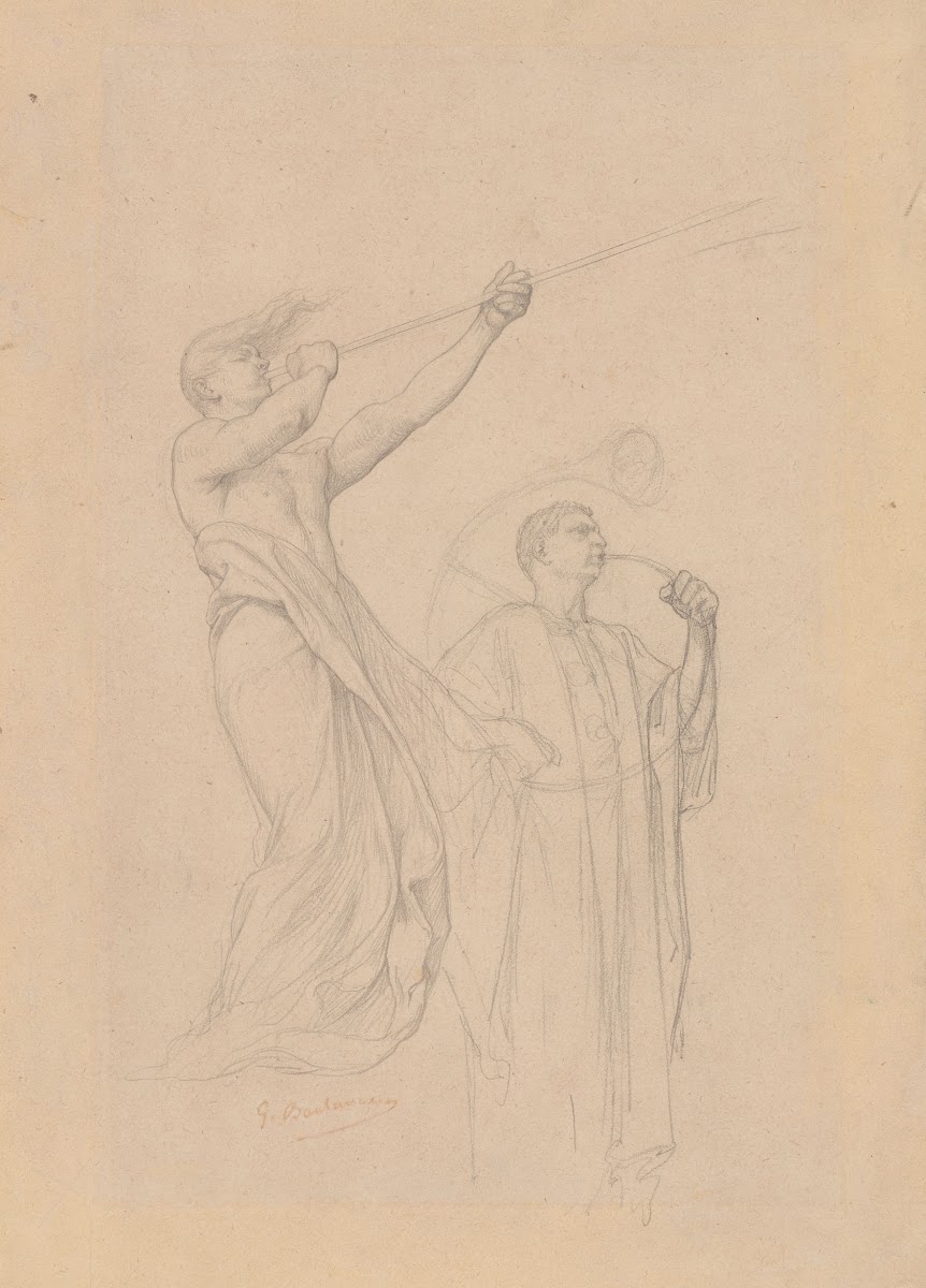 Two Musicians Ca 1880