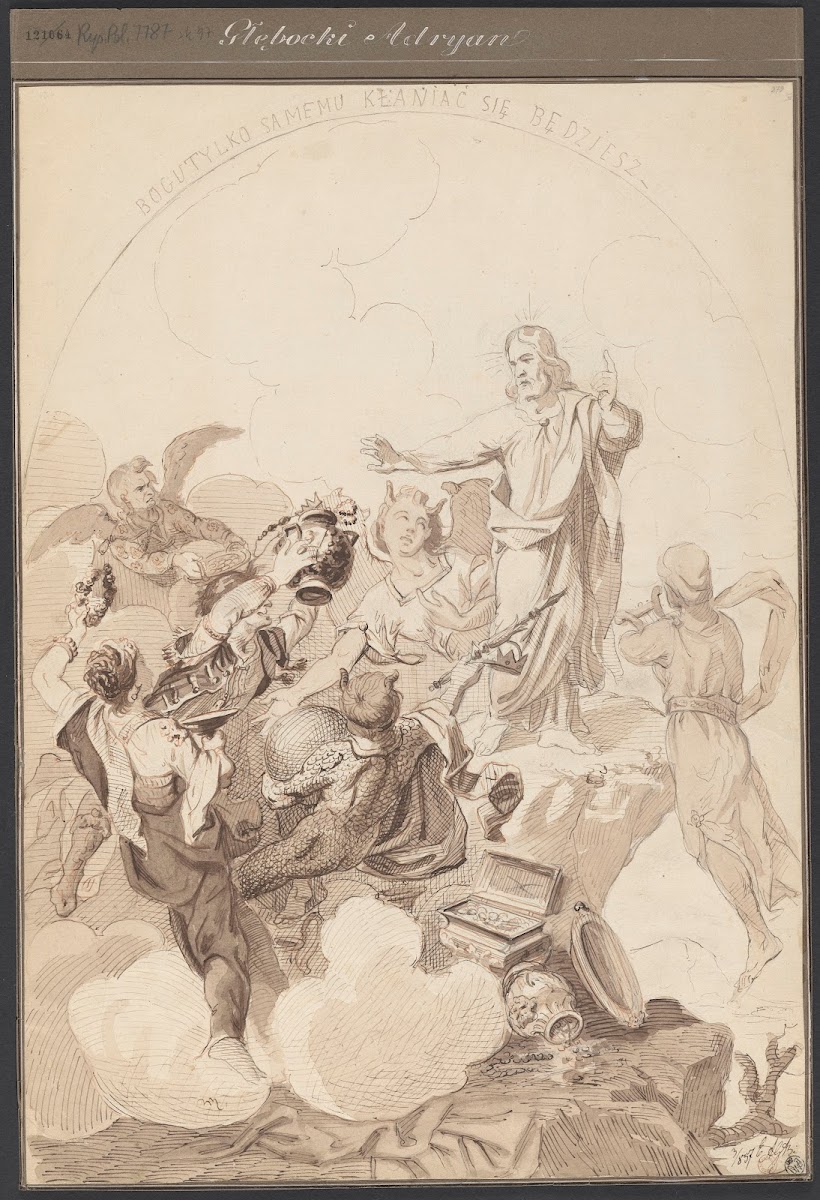 Temptation of Christ in the Desert 1857