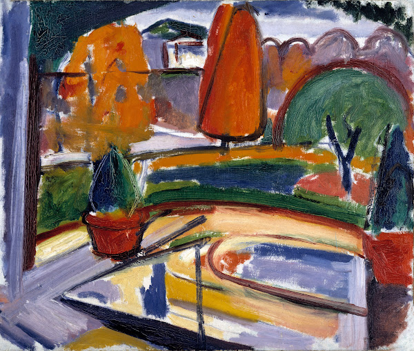 Landscape with PondNewmans Yard ca 1915 1932
