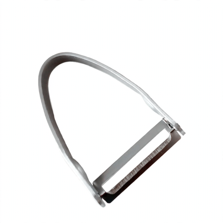 U-shaped stainless steel vegetable slicer