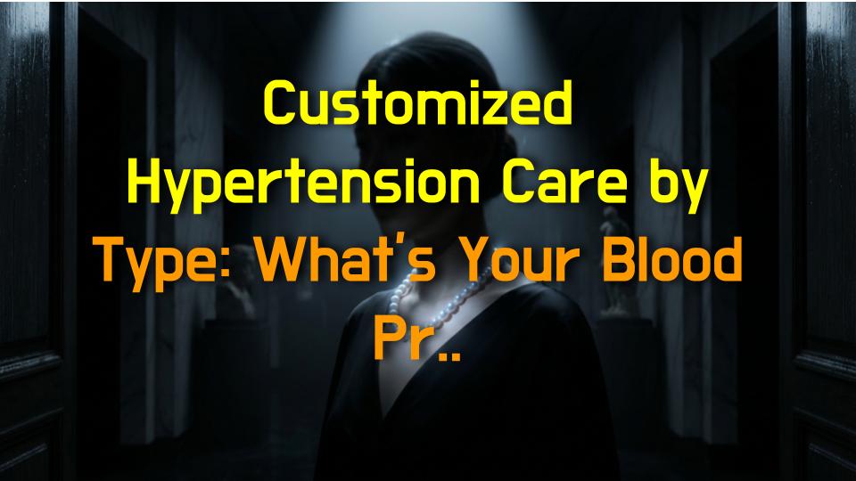 Customized Hypertension Care by Type: Whats Your Blood Pressure Profile?