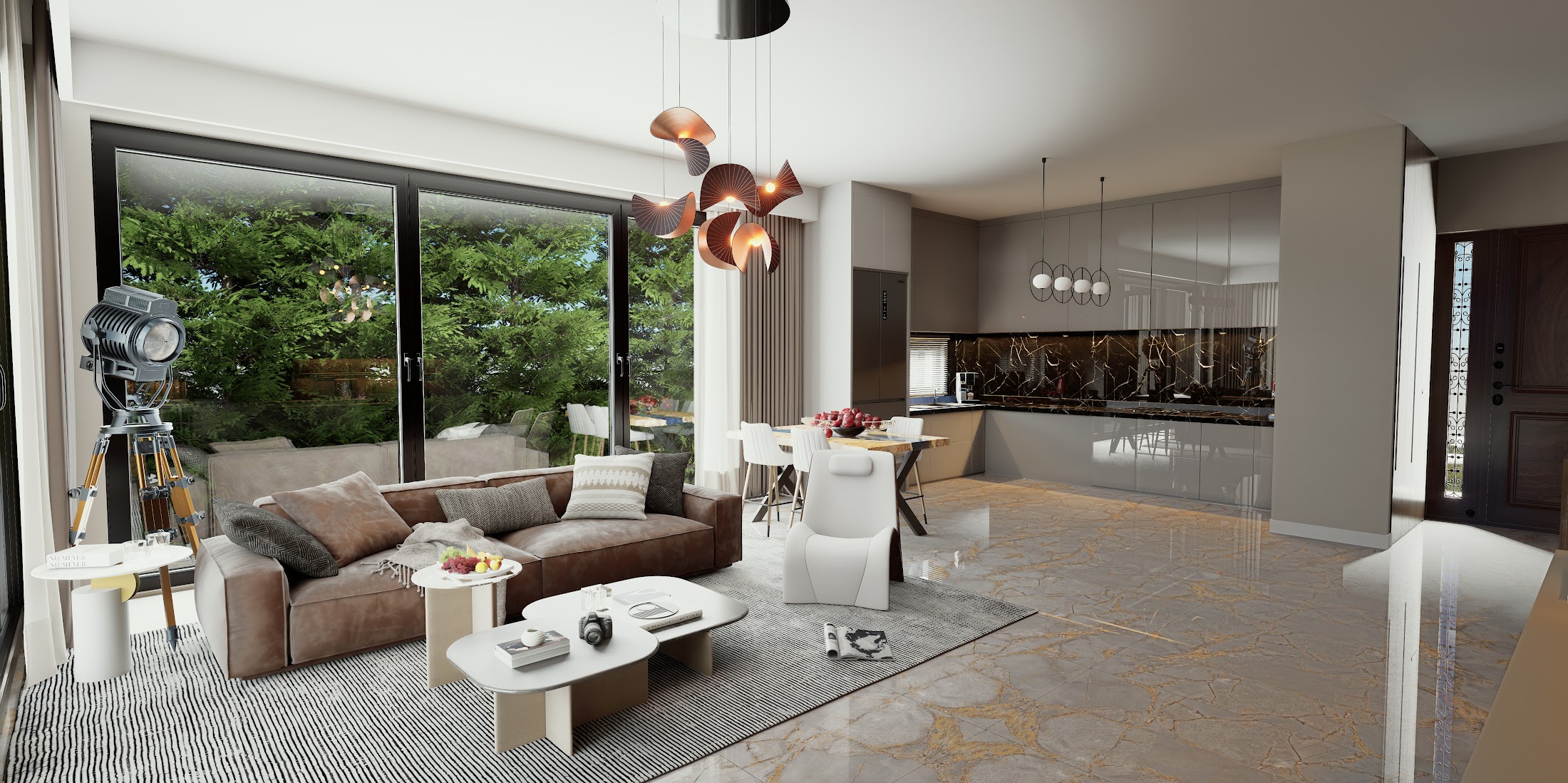Bungalow Innenvisualisierung 2