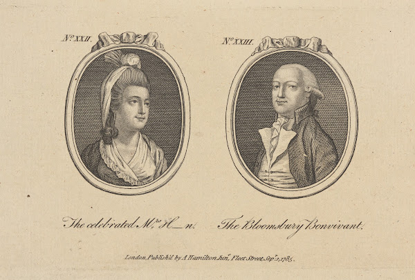 The celebrated Mrs H n The Bloomsbury bonvivant 1785