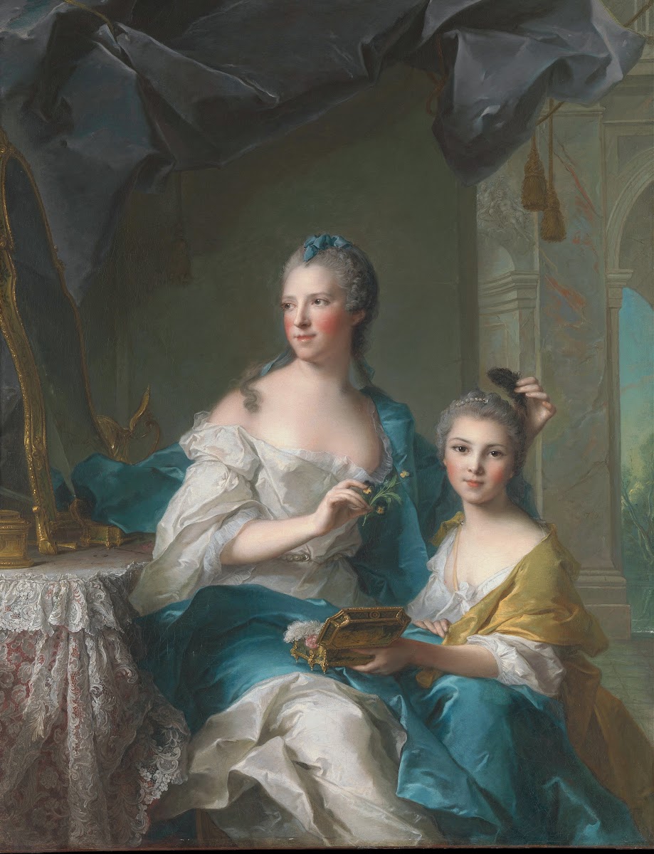 Madame Marsollier and Her Daughter 1749