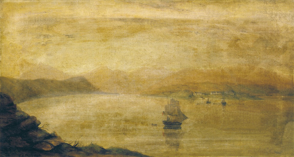 Settlement at Port Ross Auckland Islands 1850