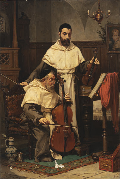 Musicerende munke 1883