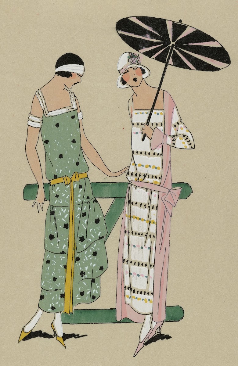 JOURS DE CHALEUR  1 Robe de voile de coton 1923