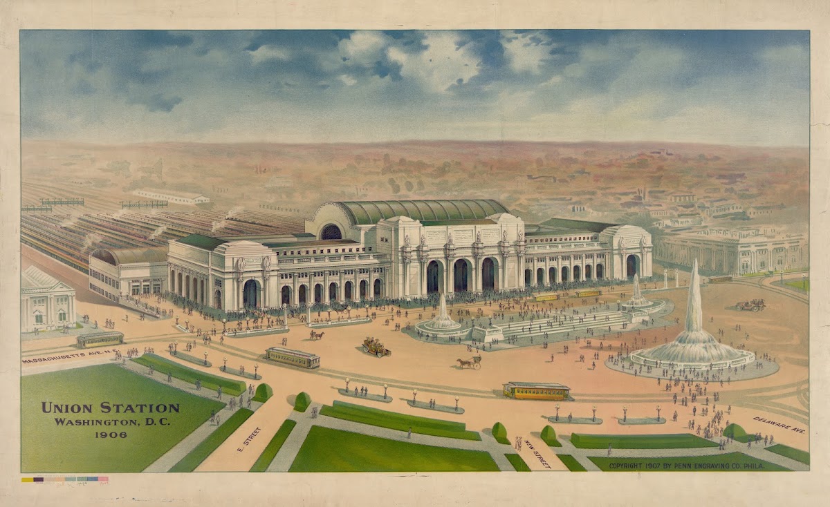 Union Station Washington DC 1906 1906