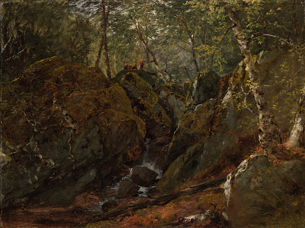 Catskill Waterfall 1859