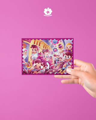 Idiomonstar Postcard