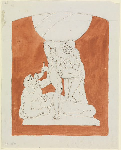 Herakles das Himmelsgewölbe tragend before 1842