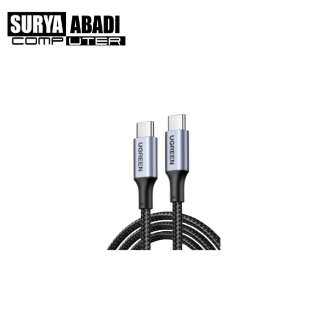 KABEL UGREEN C TO C 100W NYLON 2M