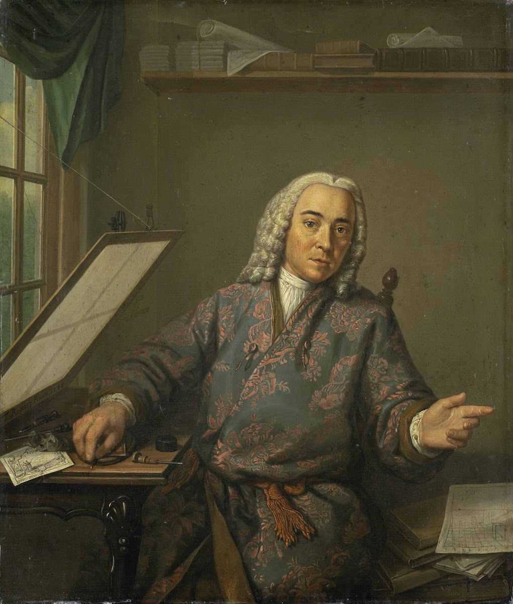 Portrait of the Engraver Jan Casper Philips 1747