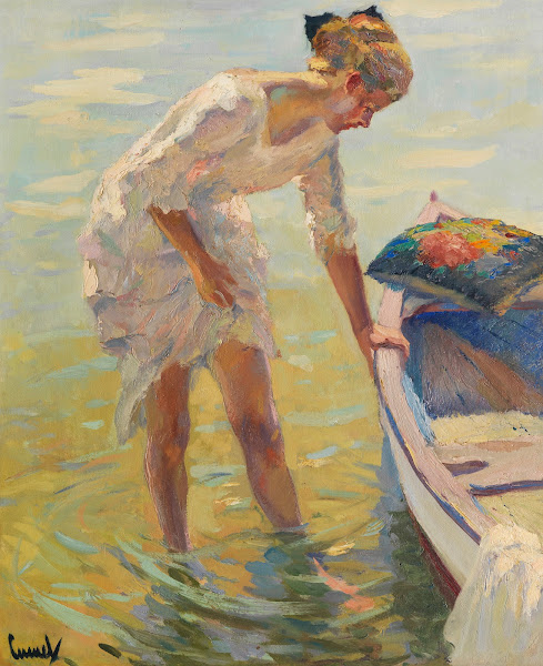 On the shore 1920