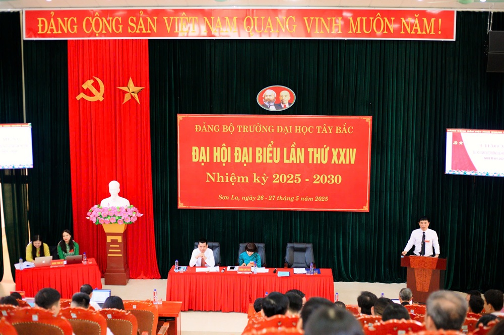Đảng bộ Trường Đại học Tây Bắc tổ chức thành công phiên trù bị Đại hội đại biểu lần thứ XXIV, nhiệm kỳ 2025 - 2030