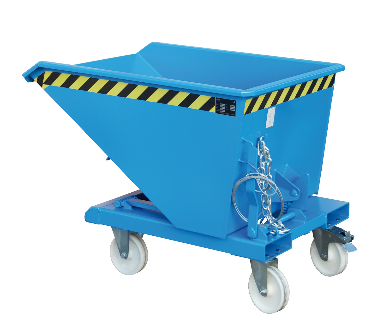 Kiepcontainer NK 30, gelakt, Lichtblauw