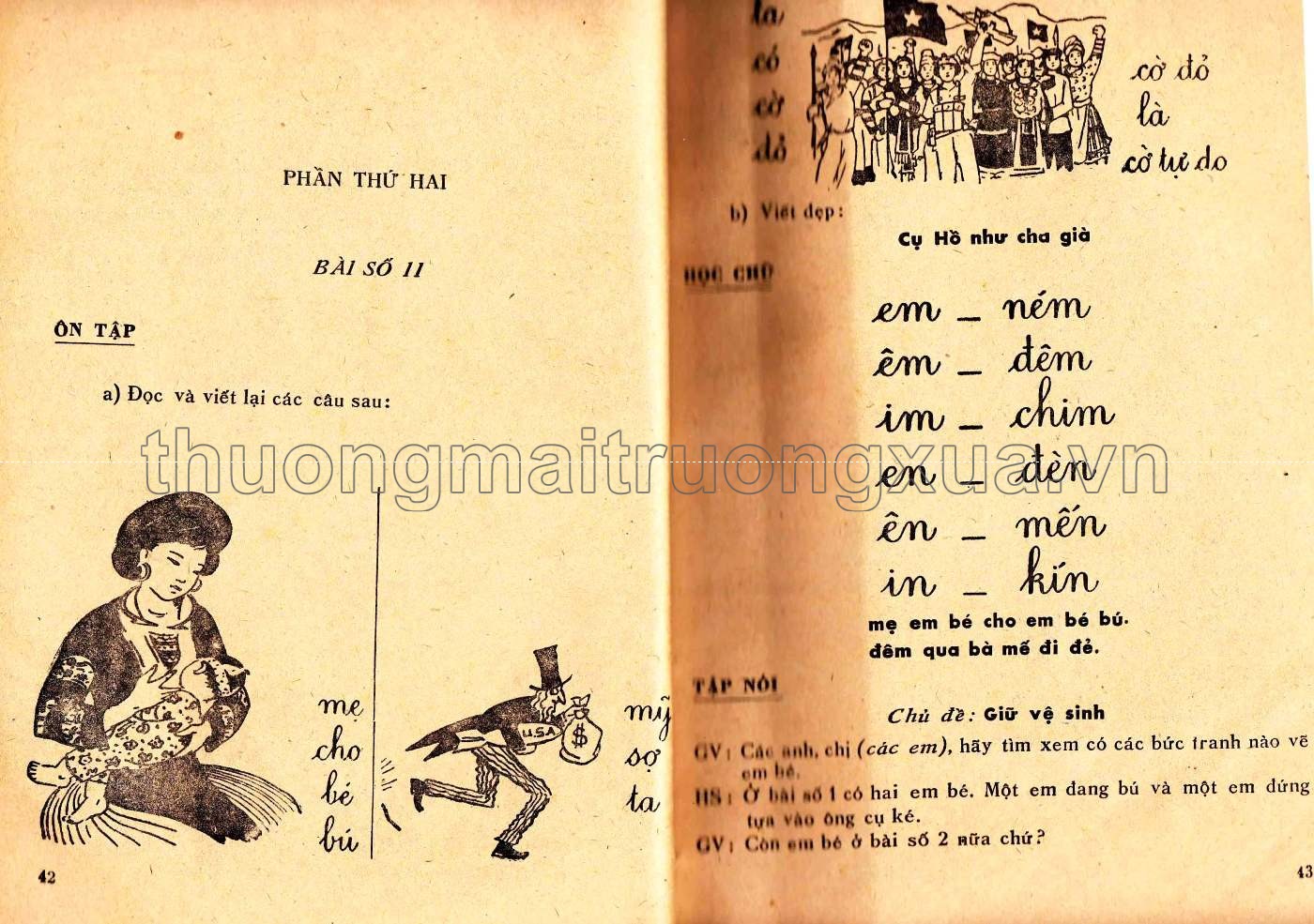 Sách học tiếng Việt ( tập 1 - 1978) - Trang 35
