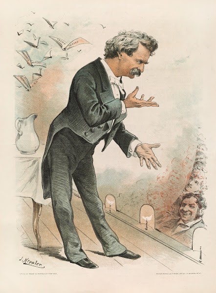 Mark Twain Americas best humorist 1885