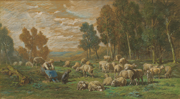 The Shepherdess c 1869