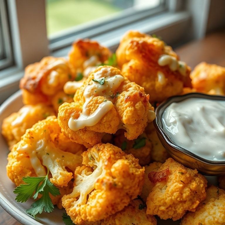 Crispy Air Fryer Buffalo Cauliflower Recipe – Quick & Family‑Friendly