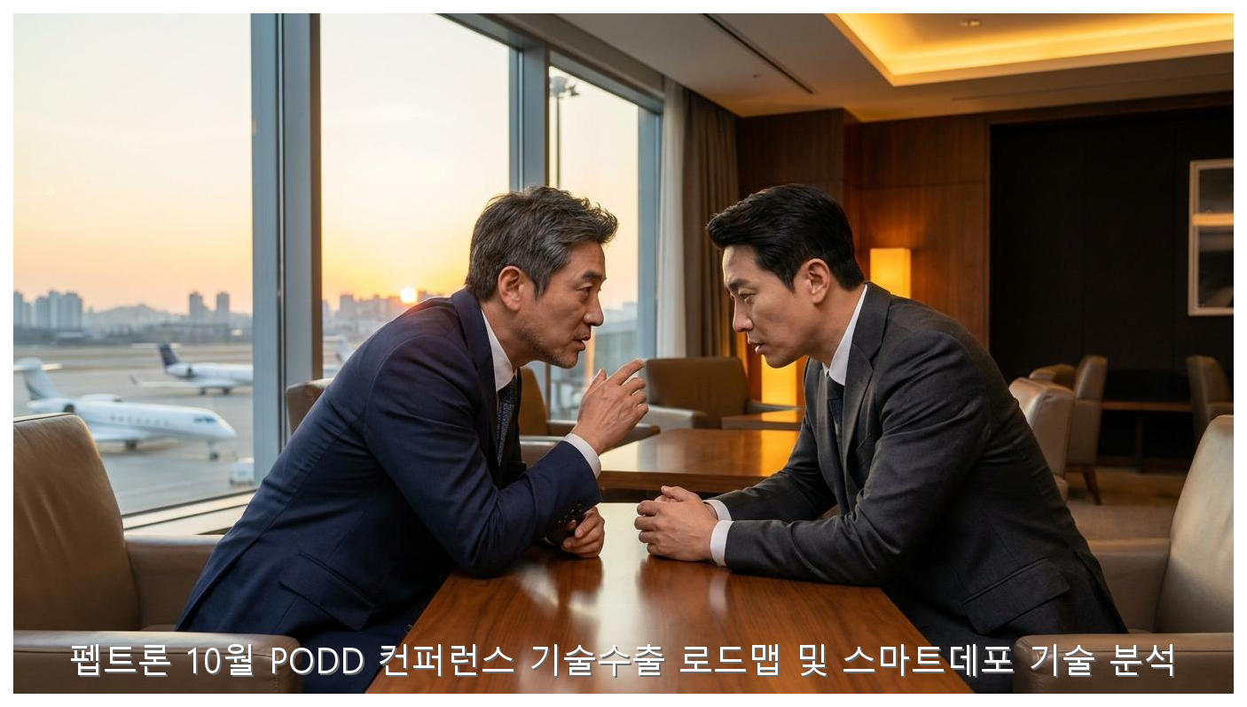 펩트론 10월 PODD 컨퍼런스 기술수출 로드맵 및 스마트데포 기술 분석 핵심 안내 및 분석 인포그래픽 (4)
