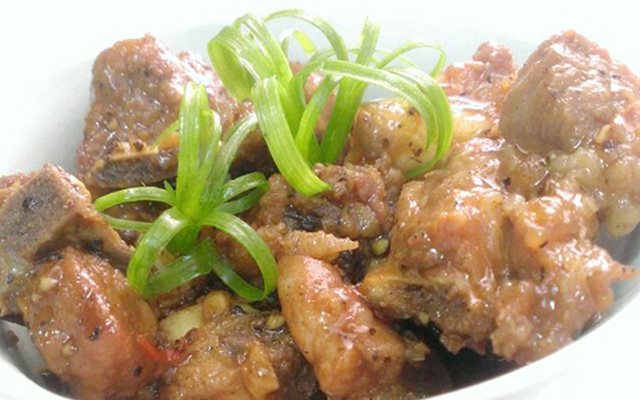 Sườn Non Kho Tiêu