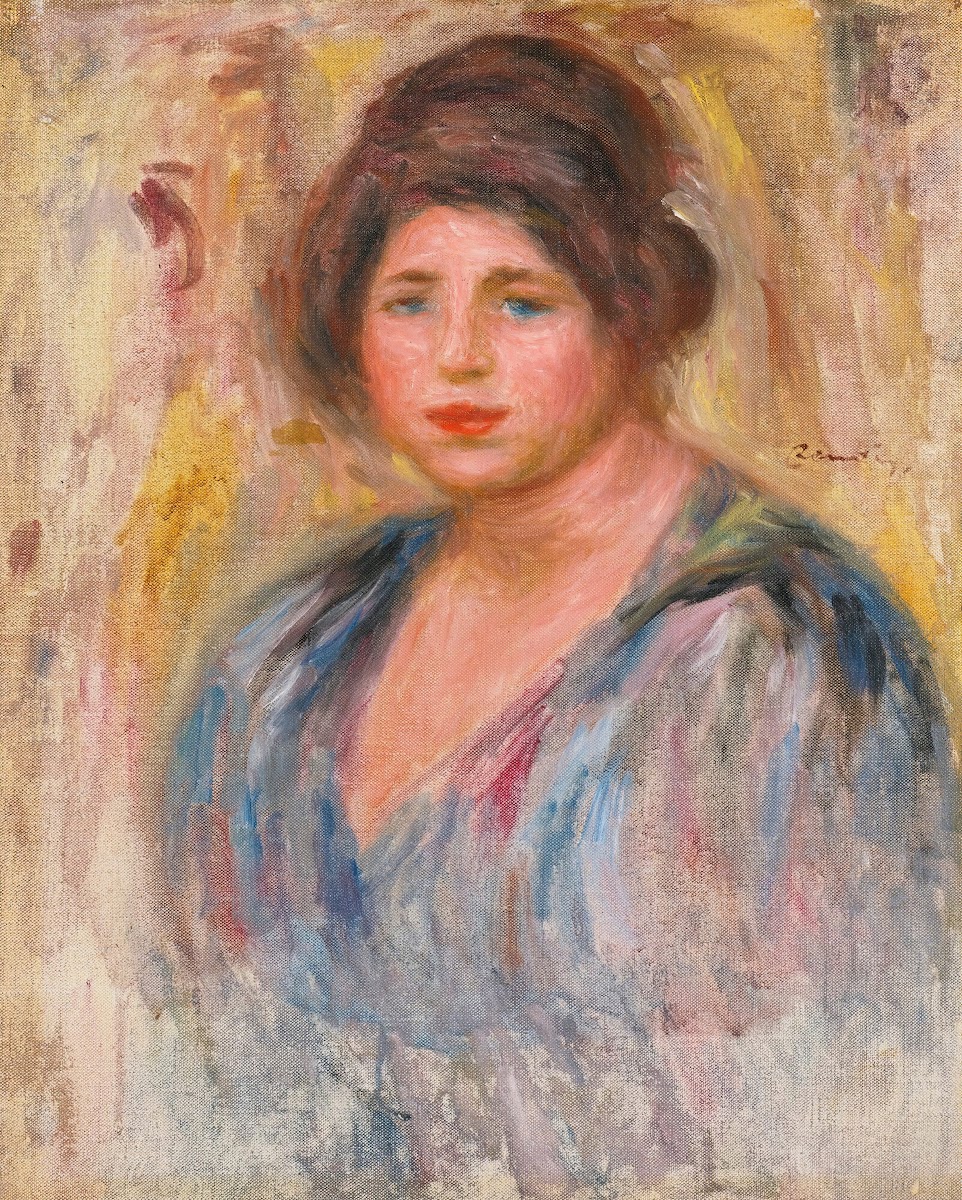 Portrait De Femme Gabrielle Renard circa 1912