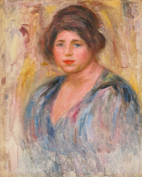 Portrait De Femme Gabrielle Renard circa 1912