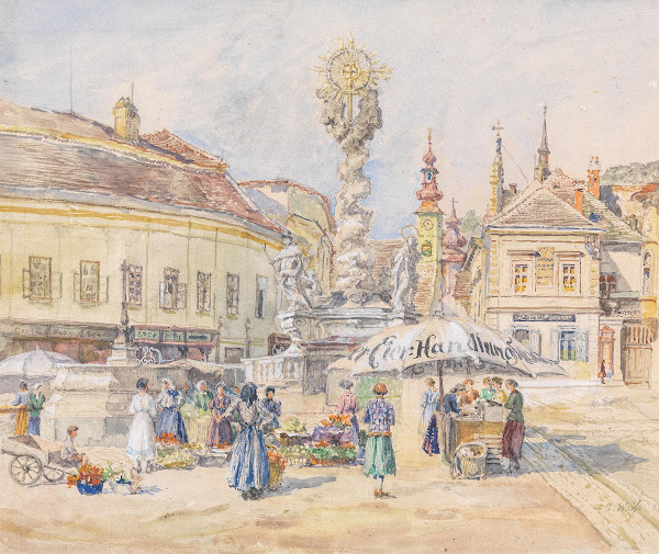 Dreifaltigkeitssäule in Mödling
