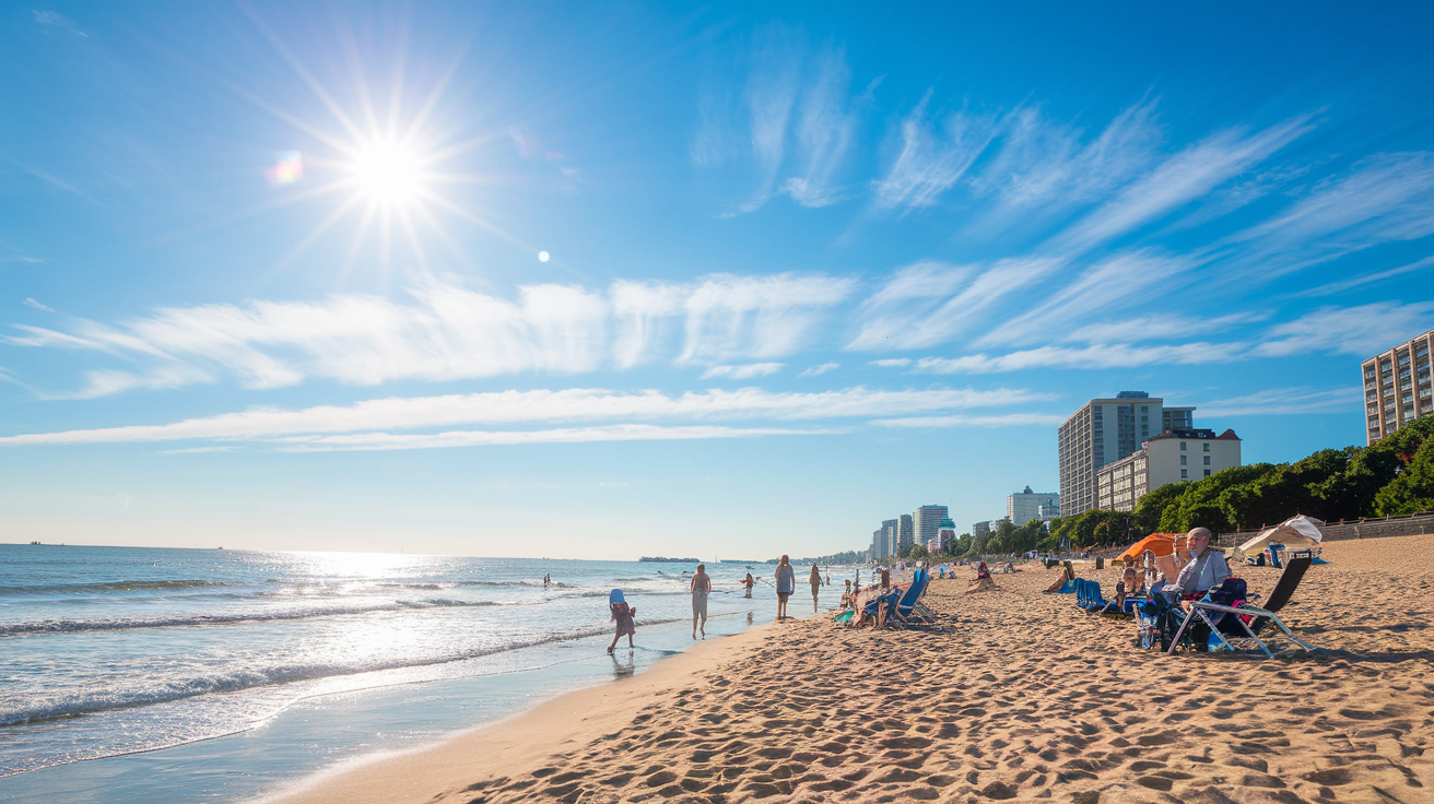 Distance from Sun Outdoors Myrtle Beach to the Beach