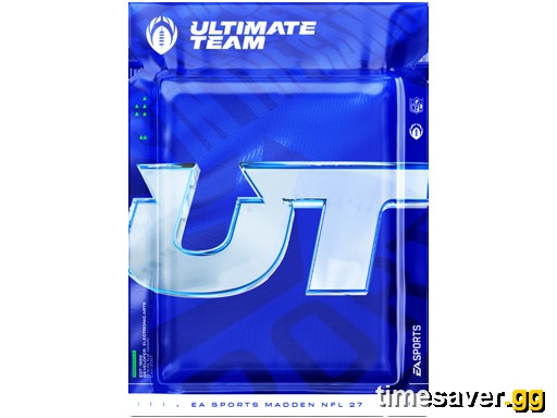 Madden NFL 27 Ultimate Team pack art — Evos apply to the tradeable and non-tradeable player items that make up your MUT lineup.