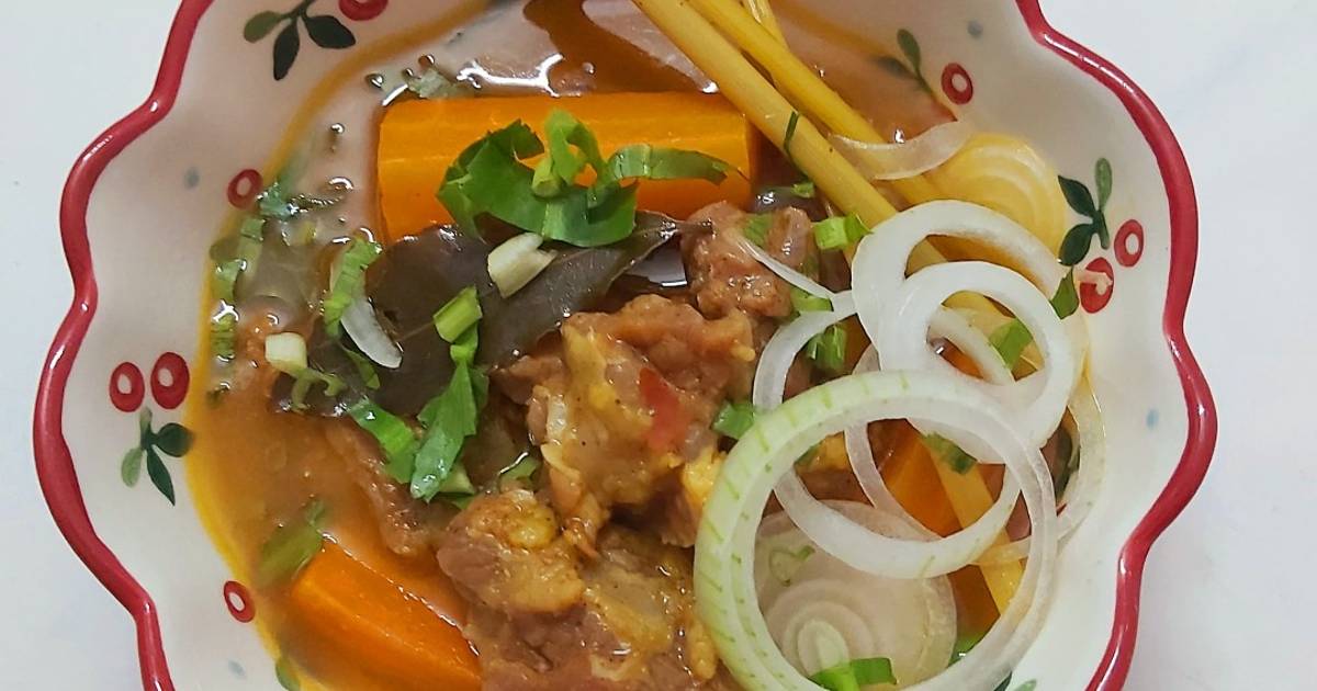 BÒ KHO (sốt bò kho của Barona)
