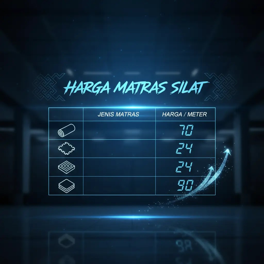 Daftar harga matras silat per meter terbaru