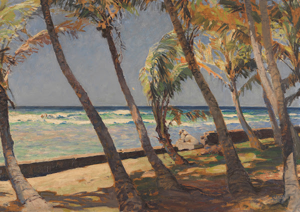 Waikiki Beach Ca1928