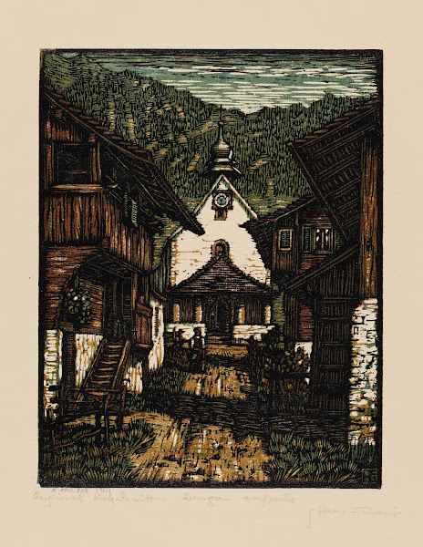Lungern Dorfpartie 1943