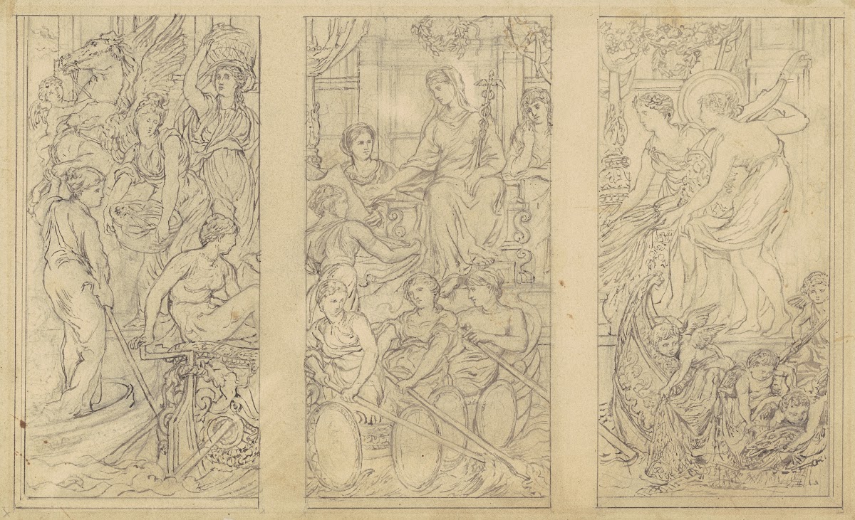 Study for Commerce c 1885