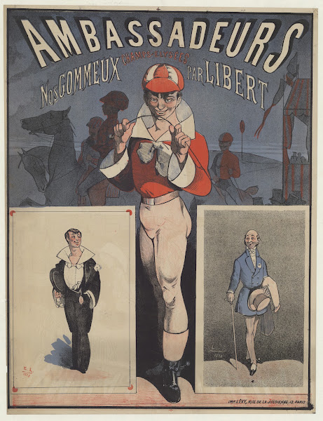 Ambassadeurs Nos gommeux par Libert 2è sujet 1880