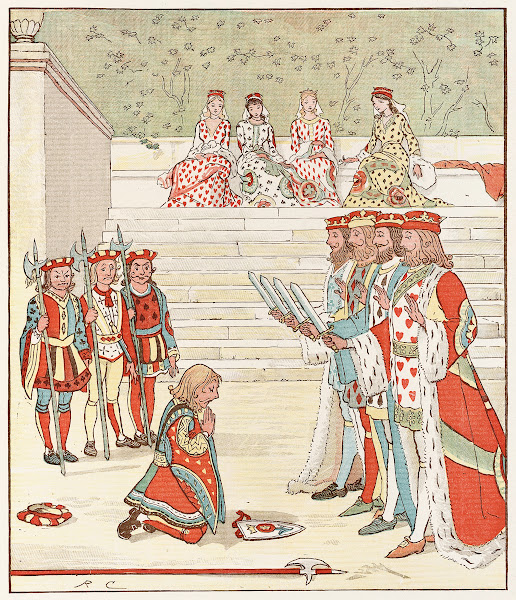 The Queen of Hearts Pl 9 1887