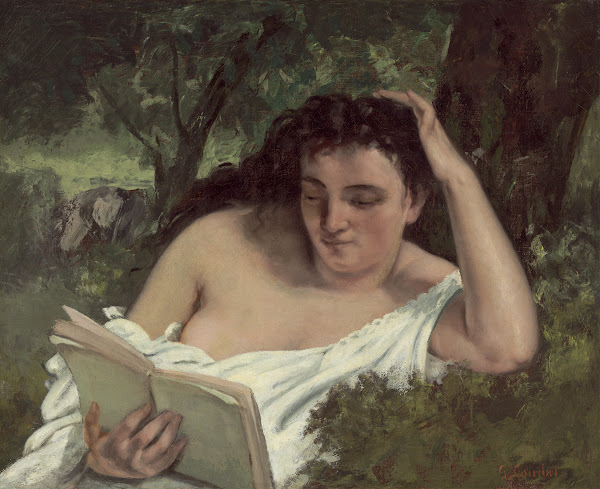 A Young Woman Reading c 1866 1868